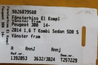 фото thumb №12, Моторчик скло лівий перед peugeot 308 ii 9677734880