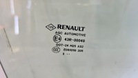 Стекло боковое  дверь перед правая передних renault scenic 3 3 рестайлинг  xmod Цена, фото thumb