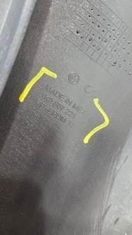 фото thumb №13, Vw golf 6 vi kombi variant 1k9 бампер передний перед 1k9807221