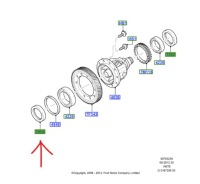 фото thumb №1, Ущільнення піввісь передньої ford transit mk6 оригінальний номер
