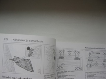 SAAB 95 YS3E Польское руководство Saab 9-5 I 97-05