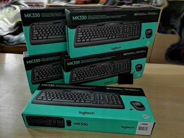 Комплект беспроводной клавиатуры и мыши Logitech MK330 920-003999 MK-330 WiFi