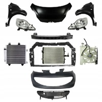 фото thumb №1, Peugeot 107 p 2005-2009 kompletny перед капот pas