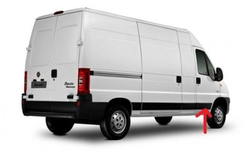 ВНЕШНЯЯ НАКЛАДКА DUCATO 02- ДВЕРЬ ПЕРЕДНЯЯ. пиар