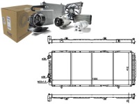 фото thumb №1, Радіатор двигуна citroen jumper fiat ducato peuge