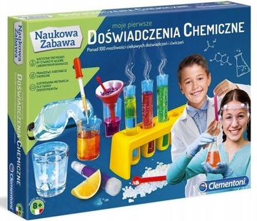 Мои первые химические эксперименты Little Chemist Scientific 8+ Клементони