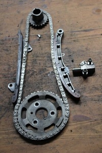 фото thumb №8, Kompletny грм напрямна ланцюг yaris i ii auris corolla e12 1.4 d4 1nd