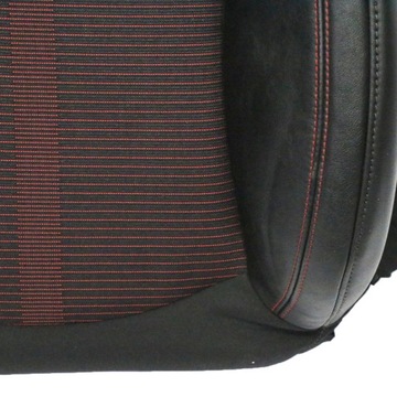 фото thumb №10, Mini r60 спинка сидіння лівий перед спортивні шкіра równoległe лінія червоний