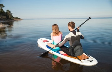 СИДЕНЬЕ ДЛЯ КАЯКА СО СПИНКОЙ ДЛЯ SUP BOARD, МЯГКОЕ, ЛЕГКОЕ, ЧЕРНОЕ