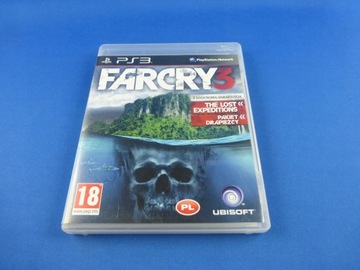 FARCRY 3 FAR CRY 3 диск очень хороший+полный PL PS3