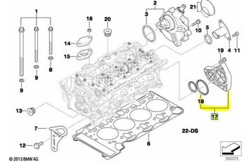 фото thumb №14, Bmw оригінальний номер 11537583666 заглушка головки кришка вал розподільний вал bmw e46 e87 e90