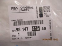 фото thumb №7, Citroen c3 шланг кондиционера 1.5 hdi 9814744680