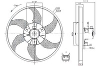 фото thumb №2, Вентилятор радиатор opel adam corsa d corsa e 1.0