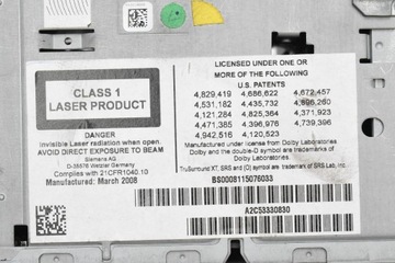 фото thumb №7, Радіо радіопрогравач 1t0035680a cd навігація vw passat b6 05-10