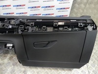 фото thumb №9, Bmw x1 u11 панель роздавальна консоль чорна sensatec szew синій hud