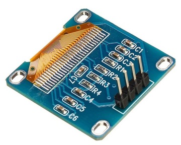 OLED 0,96 дюйма I2C синий/синий