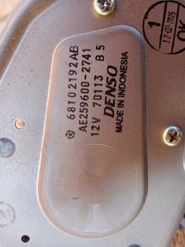 фото thumb №9, Jeep cherokee kl liberty 13-18r моторчик дворники зад 68102192ab