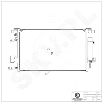 фото thumb №8, Skv радіаторів кондиціонера - citroen c-crosser c4 mitsubishi asx lancer
