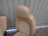 Сидіння заднє сидіння обшивки lancia musa 2004-2012r. велюр шкіра бежева європа Київ, фото thumb