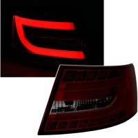 Фонари audi a6 c6 4f седан 04-08r led полоса 7pin r-b super эффект!! Доставка, фото thumb