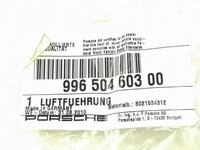 фото thumb №7, Воздуховод воздуха подкрылок левая porsche 911 996 boxster 986