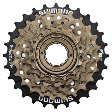Велосипед SHIMANO Tourney MF-TZ50 с обгонной муфтой 14-28 6с