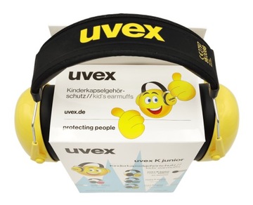 ЛЕГКИЕ НАШУШКИ, ЗВУЧАЮЩИЕ НАУШНИКИ ДЛЯ ДЕТЕЙ UVEX JUNIOR