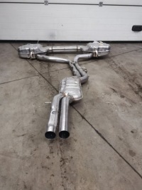 фото thumb №10, Вихлоп активний гасник audi rs6/rs7 c8 оригінальний номер 4k0253611a