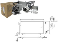 фото thumb №1, Конденсатор кондиціонера citroen xsara peugeot 306 1