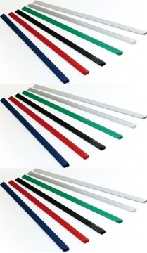 LISTWY WSUWANE ARGO GRZBIETY 4MM 50SZTUK BEZBARWNY