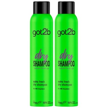 Got2b Сухой шампунь Fresh It Up Luscious Breeze 2x200 мл
