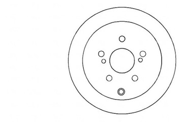фото thumb №2, Диски гальмівні 2szt toyota previa 90-00 зад a.b.
