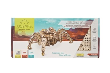 ШЕСТИГРАННЫЙ ПАУК механический! - 3D-пазлы UGears