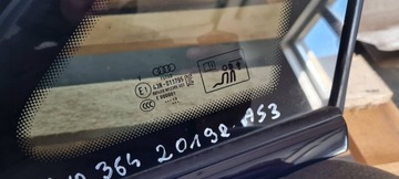 фото thumb №9, A4 b9 8w рестайлинг стекло кузовная правая правые зад треугольник as3 19r 8w5845298g