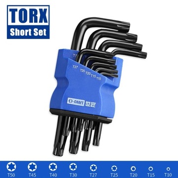 Набор коротких шестигранных ключей Torx