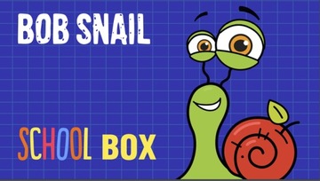 ZESTAW PREZENTOWY Bob Snail SCHOOL BOX | PLAN LEKCJI + NAKLEJKI + ZABAWKA