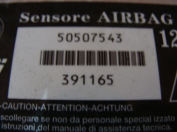 SENSOR MODUŁ AIRBAG ALFA 159 TI 3.2 JTS 50507543 !