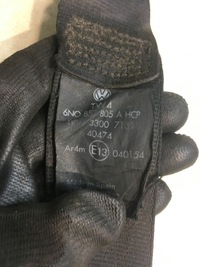 фото thumb №9, Pas безпеки лівий зад polo 6n2 6n0857805a