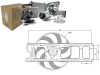 Купити Nissens вентилятор радіатора renault clio 2 1.4 1, фото thumb