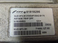 фото thumb №5, Комп'ютер блок керування двигуна fiat 500 1.3 51818295