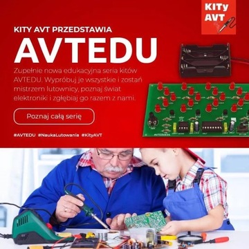 Набор из 3-х наборов для обучения пайке AVT EDUBOX 4