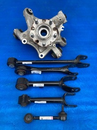 фото thumb №1, Поворотный кулак левая задняя ступица рычаги tesla model 3