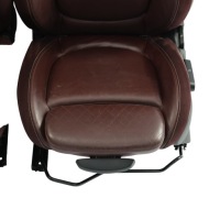 Купить Mini clubman f54 комплект сидений sport перед задний  с подогревом бордовые кожа, фото thumb