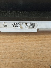 фото thumb №8, Corolla verso 1.6 b спідометр  прилади 8380013110