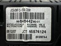 фото thumb №8, Peugeot citroen экран дисплей 9664644280-01