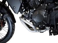 Комплект: защита картера Honda XL 750 Transalp (23-24) + алюминиевая защита + сумки HEED