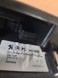 фото thumb №13, Citroen c3 aircross dekor решётка обдув молдинг