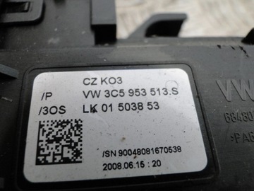 фото thumb №3, Підкермові важелі круїз-контроль vw passat b6 3c 3c0 3c0959653b 3c5953507ba 3c5953513s