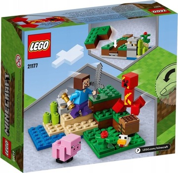 LEGO MINECRAFT ЗАСАДКА КРИПЕРА 21177