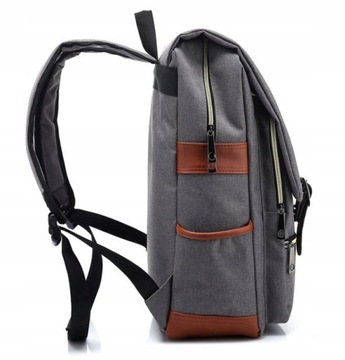 Рюкзак WRO Oxford для ноутбука 15,6, серый USB